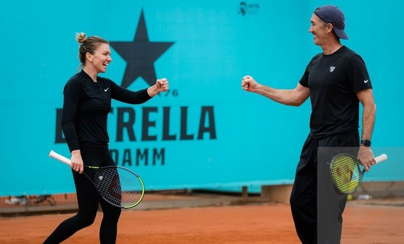 Darren Cahill, Simona Halep 