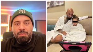Matteo și fiica sa, Mia  Matteo și fiica sa, Mia