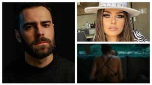 Denis Hanganu și Theo Rose scene intime