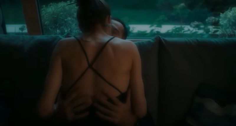 Denis Hanganu și Theo Rose scene intime