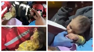 Bebeluș de 7 luni scos de sub ruine Turcia
