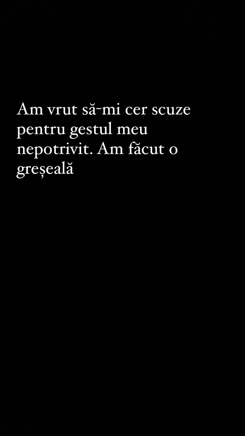 Mesajul transmis de Edjouma pe Instagram