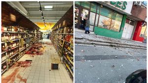 Daune provocate de utremurul de astazi, 14 februarie