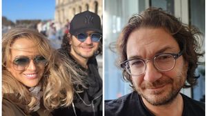Florin Dumitrescu și soția sa, Cristina