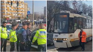 vatman, tramvai, sectorul 5, piata rahova, batae in trafic
