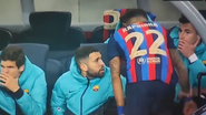 Brazilianul Raphinha a avut o criză de nervi în timpul meciului Barcelona - Manechester United