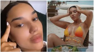 Influencerița nu se simte prea bine și ajuns pe patul de spital.  Larisa Udilă probleme de sanatate, Larisa Udilă perfuzii, Larisa Udilă post