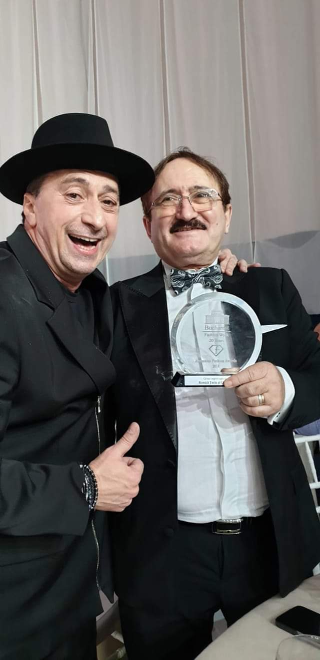 Romică Țociu și Cornel Palade romică țociu, cornel palade, dan spătaru, actori, spectacole