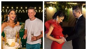 Nasrin Ameri și soțul ei