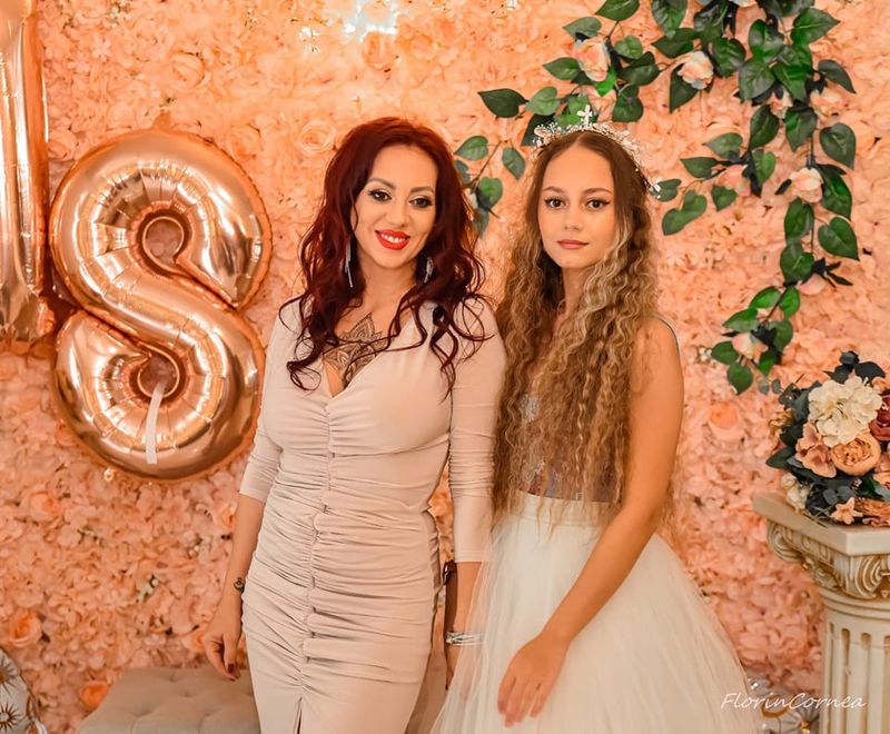 Larisa Drăgulescu fiică