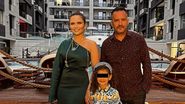 Cristina Șișcanu și familia sa
