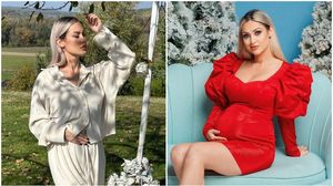 Blondina a născut cel de-al doilea copil cu o săptămână în urmă și este extrem de fericită.