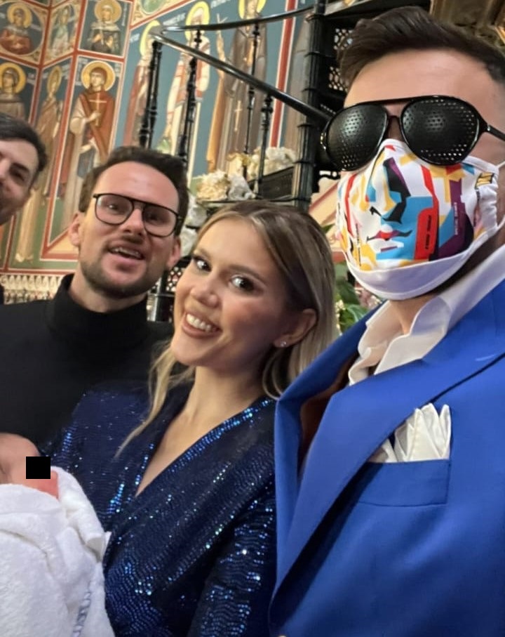 Emily Burghelea botez băiețel