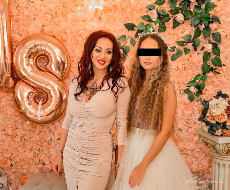 Larisa Drăgulescu fiică