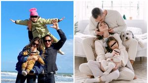 Vladimir Drăghia și familia sa