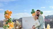 Andrei Ciobanu și Marilena Cuciurean părinți