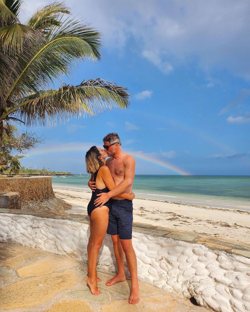 Ela Crăciun și soțul ei