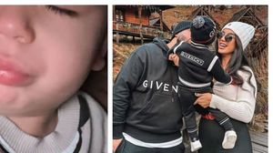 Larisa Udilă, fiul și soțul ei