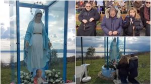 Minune în Italia! Statuia Maicii Domnului plânge cu lacrimi de sânge, în fiecare lună. Episcopia nu este însă sigură de autenticitatea miracolului