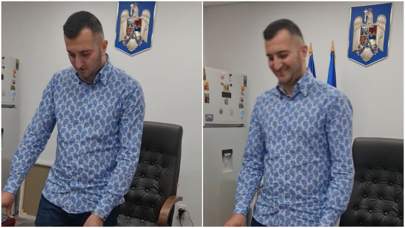 gorj, primarie, angajat primarie, juramant biblie