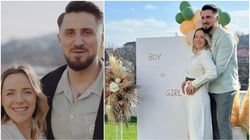 Marilena Cuciurean și Andrei Ciobanu au aflat sexul copilului! Cei doi au dat o adevărată petrecere cu această ocazie: „Ea vrea băiat iar eu vreau fată”