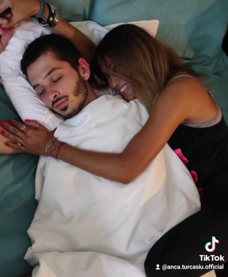 Anca Țurcașiu și fiul ei 