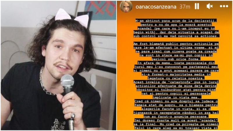 oana matache divort, gina matache, oana matache reactie, radu siffredi