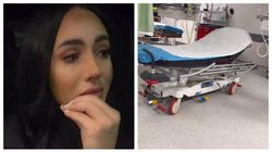 Ella Tina, imagini îngrijorătoare de pe patul de spital! Fanii nu știu ce se întâmplă cu tânăra