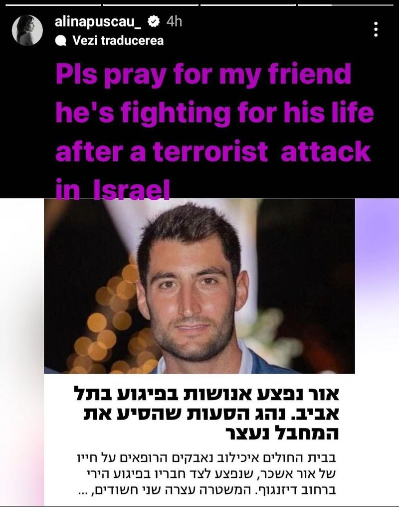 alina pușcău, model, apel disperat, rețele de socializare, momente dificile