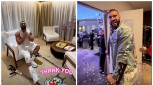 Dorian Popa a cântat la un majorat, la o zi după operația la picior