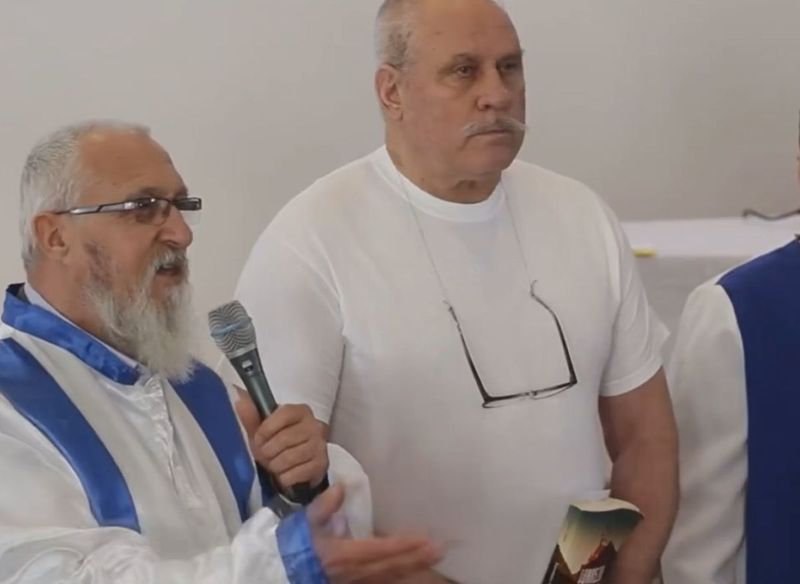 Gheorghe Dincă la botez