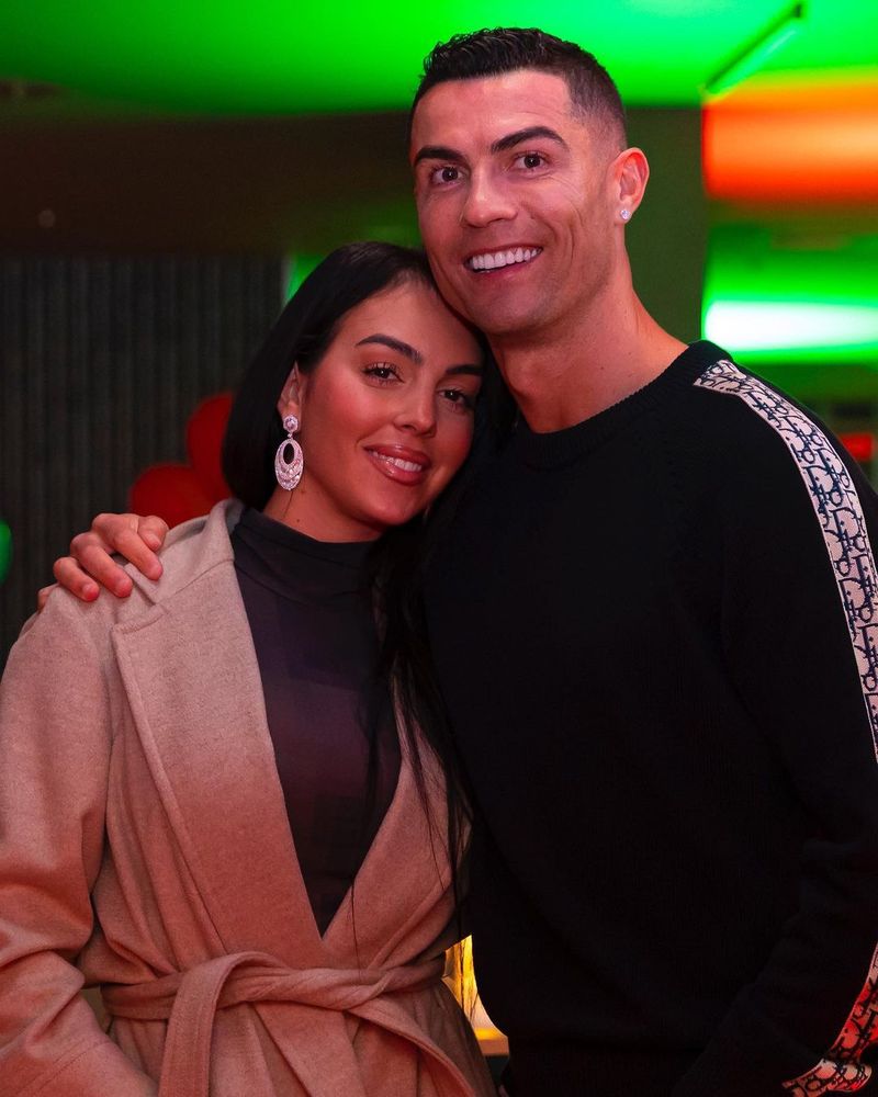 Georgina Rodriguez și Cristiano Ronaldo
