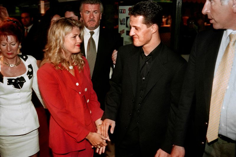 Michael Schumacher și soția sa, Corrina