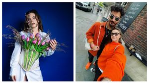 Cristina Ciobănașu și iubitul ei 