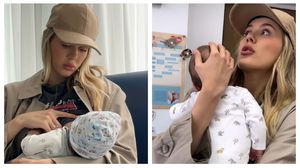 Emily Burghelea și fiul ei emily burghelea, fostă concurentă bravo ai stil, fiu, vaccin, medic