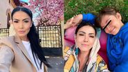 Andreea Mantea și fiul ei, David
