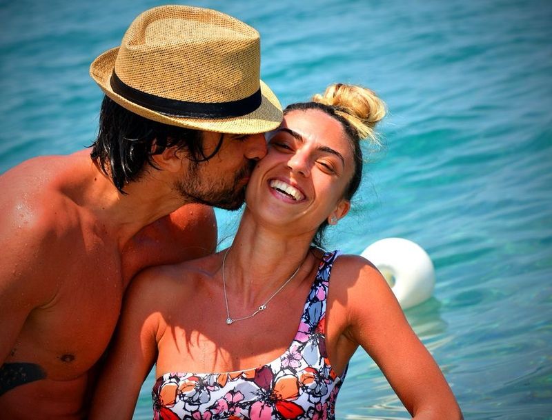 Andrea Compagno și iubita sa, Helenie Sole