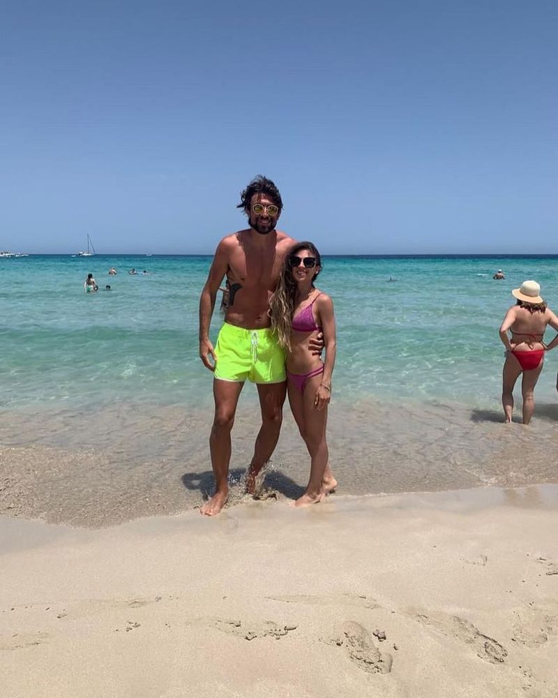 Andrea Compagno și iubita sa, Helenie Sole