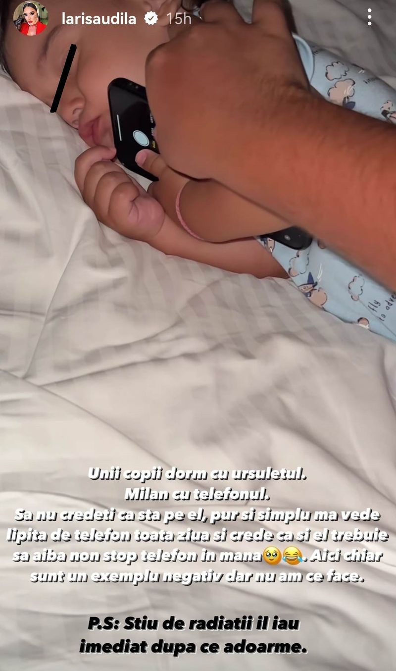 Larisa Udilă, lecție deloc bună pentru fiul ei Fiul Larisei Udilă