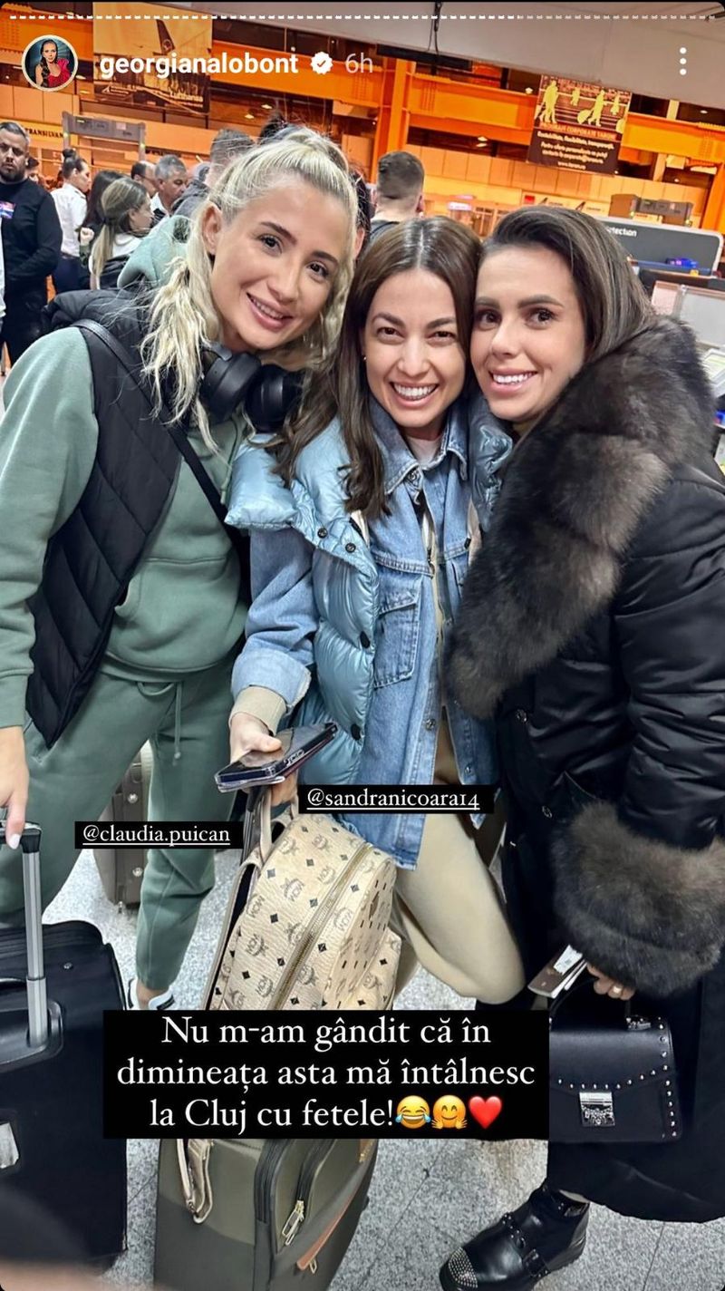 Postarea Georgianei Lobonț georgiana lobonț, claudia puican, armin nicoară, imagine, rețele de socializare