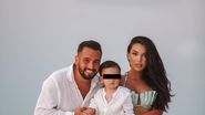 Larisa Udilă și familia sa