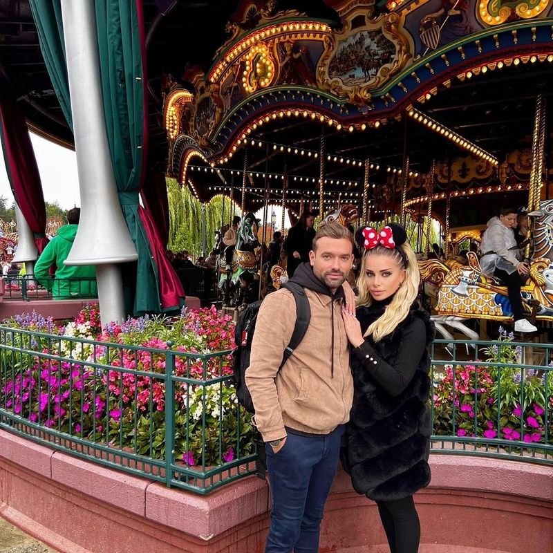 Maria Andria și partenerul său de viață