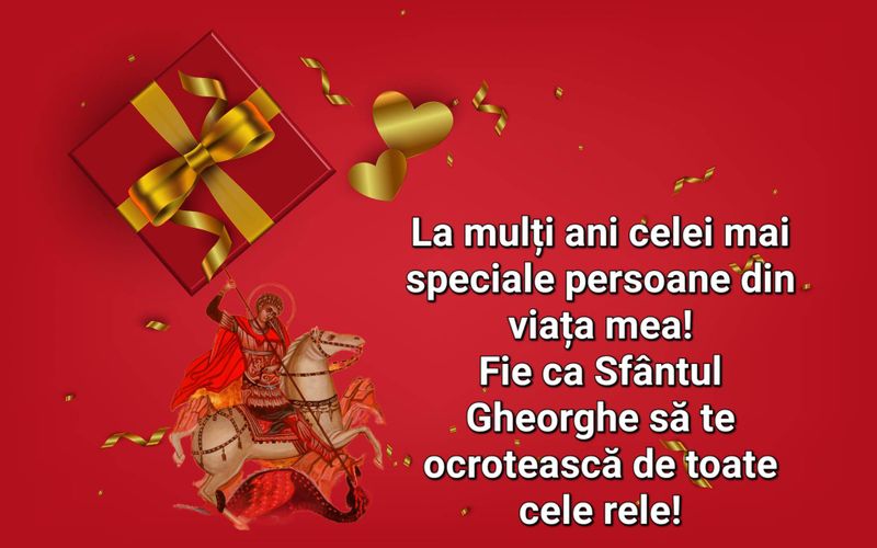 Urări de Sf. Gheorghe 2023. Felicitări și mesaje pentru toți sărbătoriții zilei
