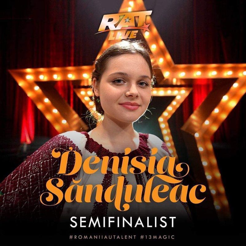 Denisia Sănduleac, semifinalista de la Românii au Talent 2023
