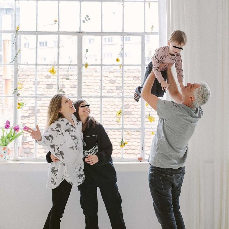 Tily Niculae, soțul și copiii