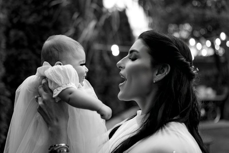 Ioana Voicu și fiica ei 