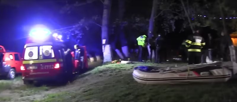 Accident barcă râul Mureș