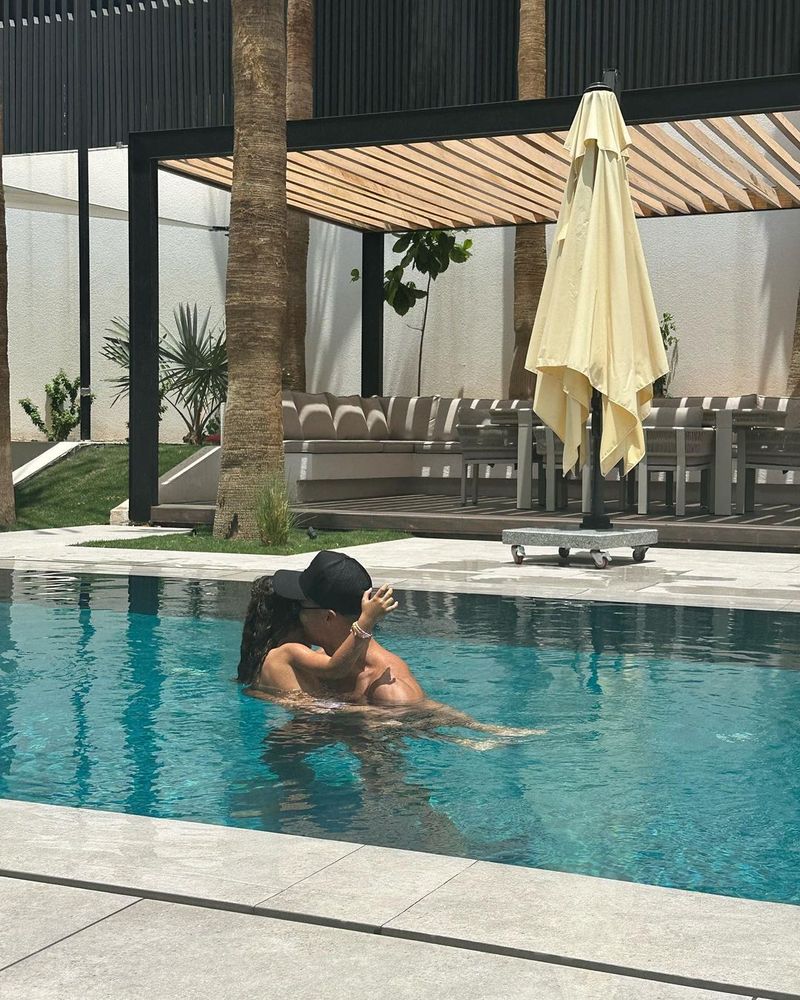 Cristiano Ronaldo și Georgina Rodriguez, Cristiano Ronaldo, Georgina Rodriguez, ipostaze intime, amor la spa
