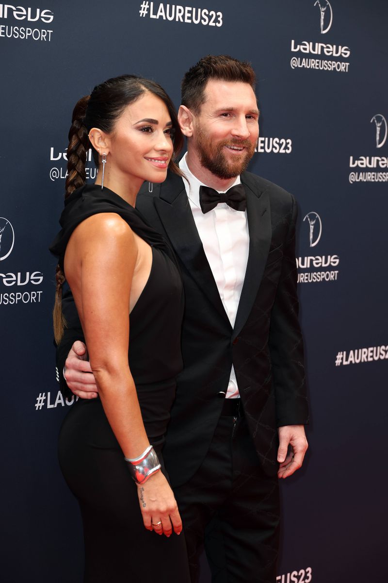 Antonela Roccuzzo și Leo Messi