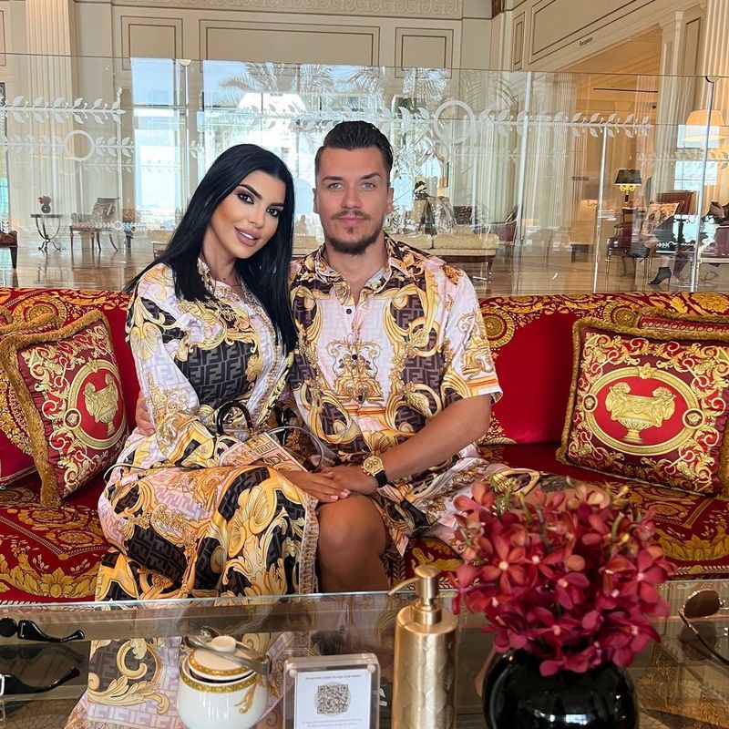 Andreea Tonciu și soțul său